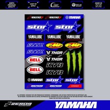 YAMAHA STICKERS, MOTOCROSS