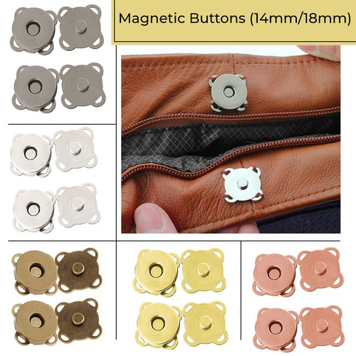 18mm sew magnetic snap - sew,