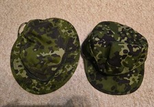 M84 Danish Flecktarn Jungle Boonie 60cm And Service Cap 58cm