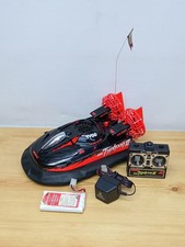 Vintage 1990s Tyco Mini Typhoon 2 RC Hovercraft - Working - Damaged 