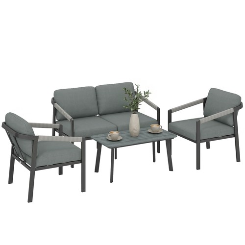 Outsunny seater aluminium - 4,