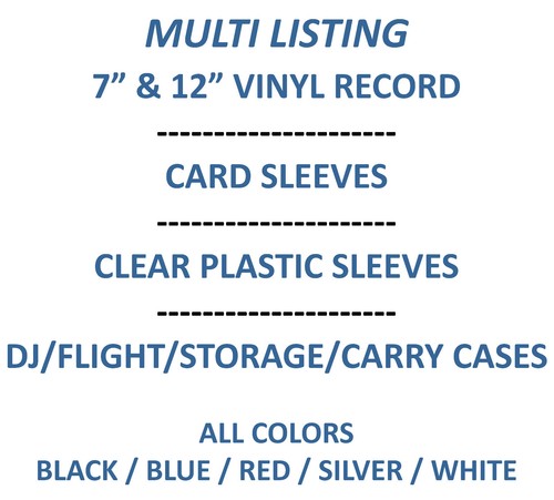 Vinyl record dj carry - 7",
