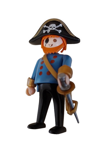 Playmobil blue coated - playmobil, pirate