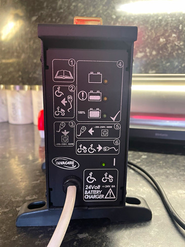 Invacare 24v battery - 24v, charger