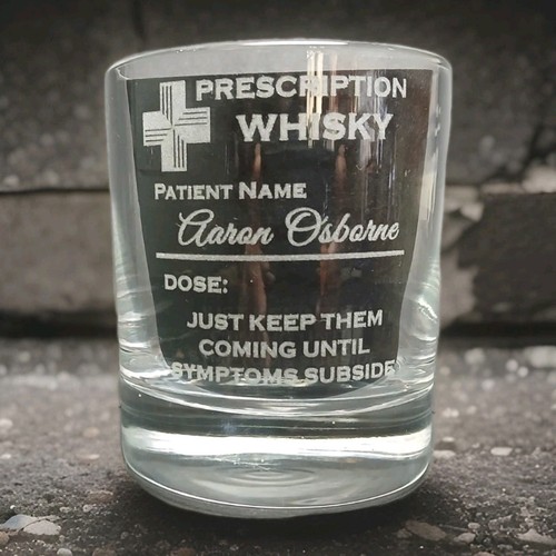 Prescription whisky glass - prescription,