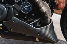 Carbon Matt Bug Spoiler Exhaust Spoiler for Buell XB9 XB12 R S S SX SS STT SCG X XT