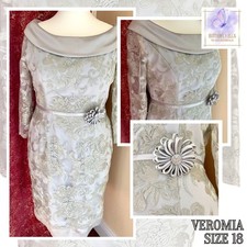 Dress 18 Silver Veromia Lace