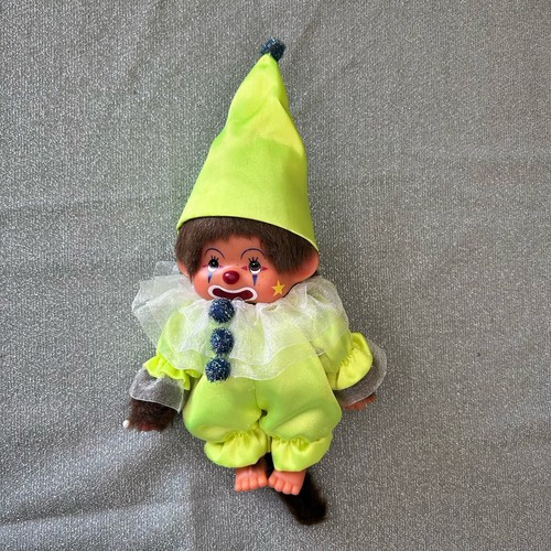 Pierrot clown monchhichi doll - pierrot/,