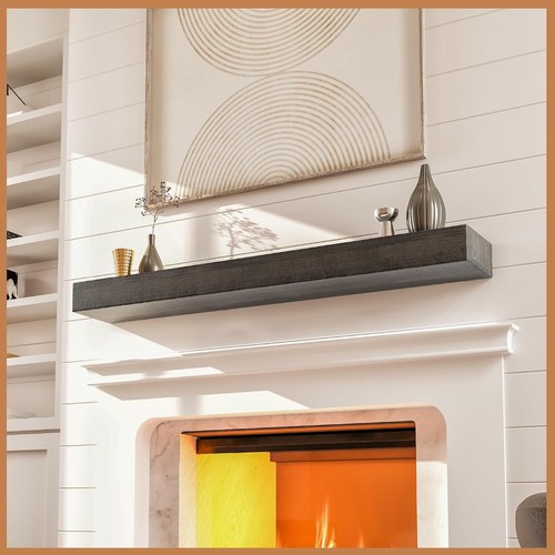 Avana natural wood fireplace - wood,
