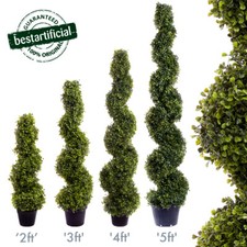 Best Artificial Spiral Boxwood