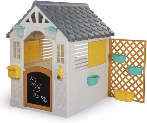 Playhouse with fence - fence, kids