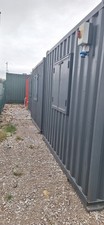 Portable Site welfare Cabin 32ft x 10ft Anti-Vandal  Office unit container 