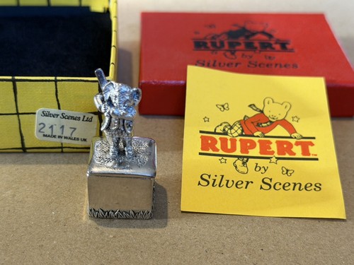 Rupert bear silver scenes - silver,