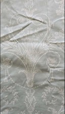 Laura Ashley  Josette Duck Egg Blackout Pencil Pleat Single Curtain 64"x90"