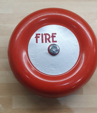Electrical Fire Alarm Red Bell - CF Motorised Bell - EN54-3 - Type A