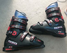 Mens Tecnica Tc3 Avs System Ski Boots Size 10.5 Adjustable Straps Dry/snow Slope
