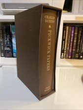 Folio Society Charles Dickens Pickwick Papers Classic Literature Book HB