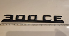 mercedes w124 300ce trunk boot badge emblem original 