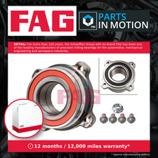 Wheel Bearing Kit fits BMW 730D E65 3.0D Rear 02 to 08 FAG 1095238 33411095238