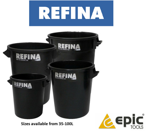 Refina black plastering mixing - refina,
