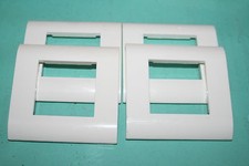 LEGRAND MOSAIC 45 set of 4 plates 750 02 75002