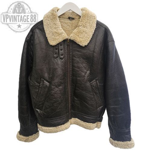 Vintage aviator bomber - b-3,