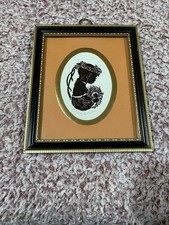 Vintage Framed Silhouette