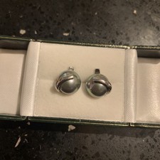 Sterling Silver Large Metalic