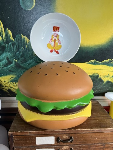 Mcdonalds vintage large burger - vintage,
