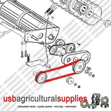 HAYTER HARRIER 48 DRIVE BELT