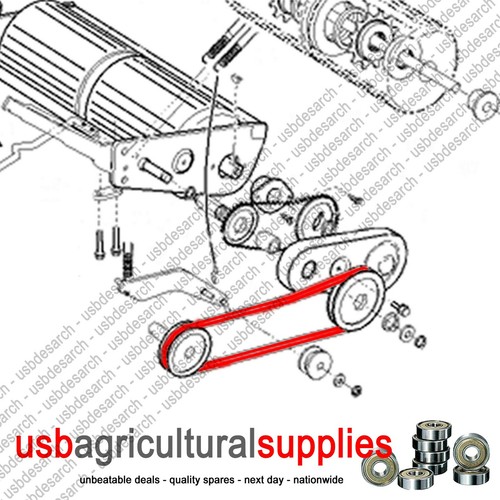 Hayter harrier drive belt - hayter,