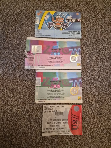 Concert tickets x 4 - u2,