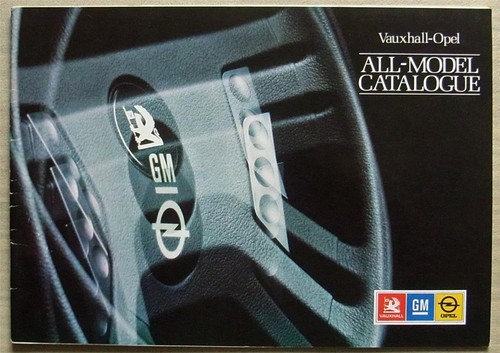 Vauxhall opel all - vauxhall, model
