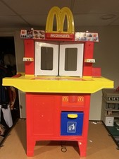 Vintage 2000s McDonald's Drive Thru Kitchen Playset Ronald McDonald Imagination