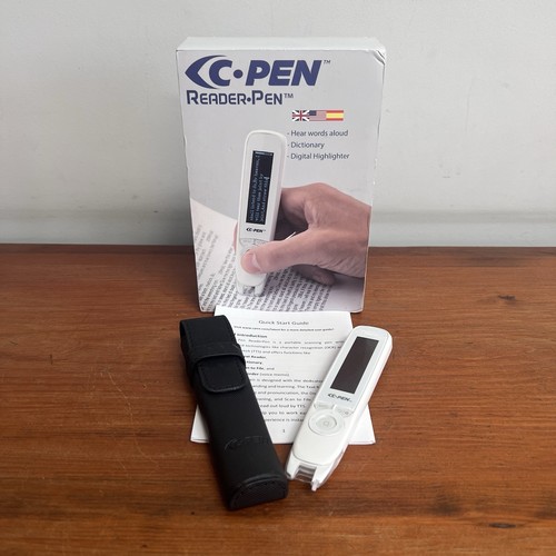 Pen reader for parts - -,