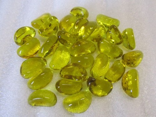 Glass pebbles nuggets stones - glass,