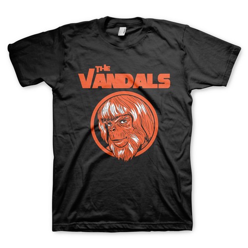 The vandals ape shirt - vandals,