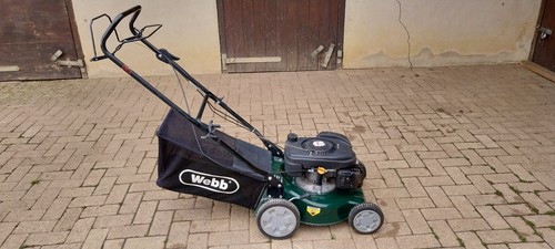 Webb petrol lawnmower self - 16",