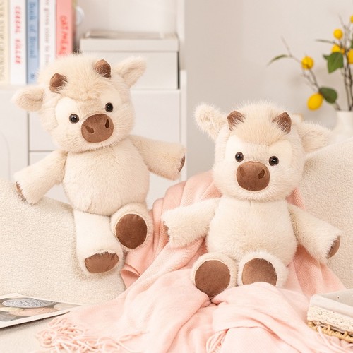 Adorable highland cattle plush - cattle,