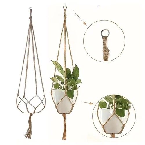 Macrame plant hanger garden - macrame,
