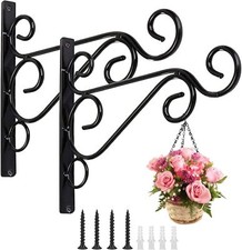 2Pcs Iron Plant Hanger Wall