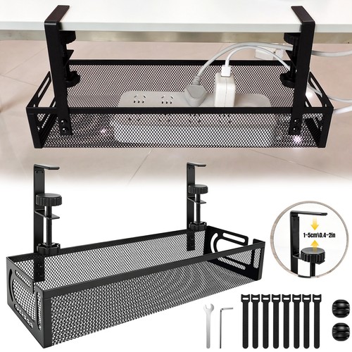 Under desk cable tray 40cm - cable,