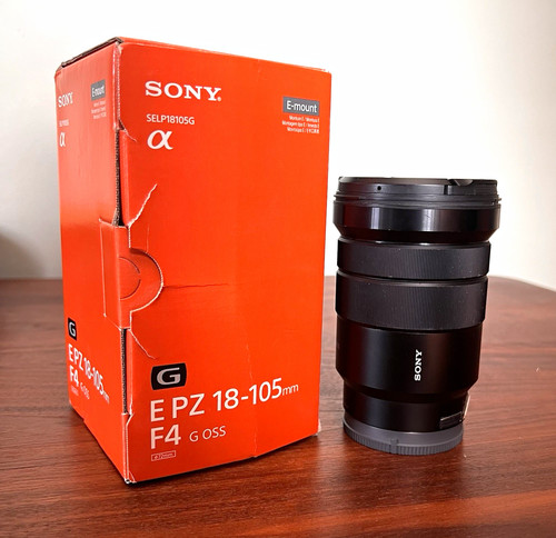 Sony 105mm f4 - f4, oss
