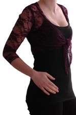 Womens Casual Floral Lace Mesh