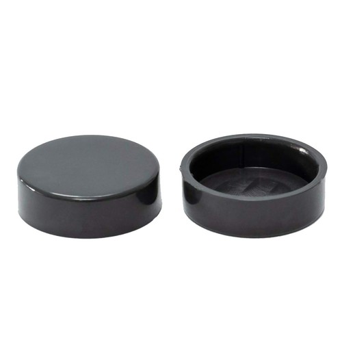 Pair black cover caps for - caps,