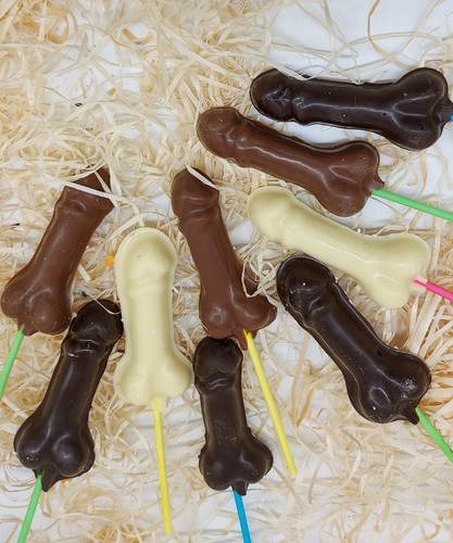 Chocolate willies hen - chocolate,