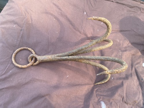 Old vintage iron prong - old, 4