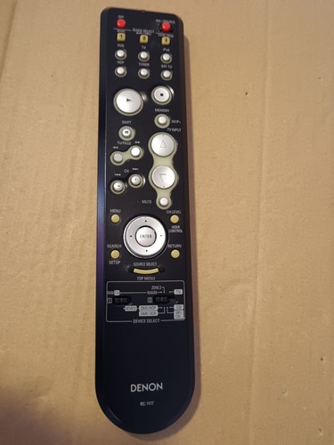 Denon 1117 remote control - denon, rc