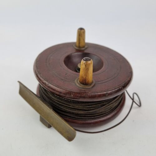 Antique wooden and brass - antique,