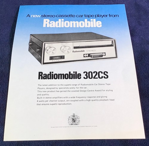 Radiomobile 302 original - cs,